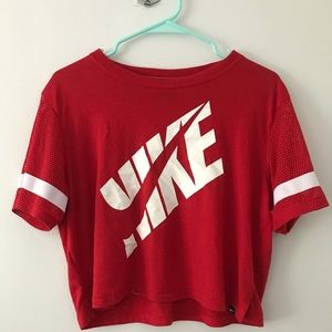 Nike crop shirt